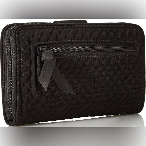 Vera Bradley Women's Microfiber Turnlock Wallet with RFID Protection - Picture 11 of 12